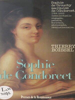 cover image of Sophie de Condorcet, femme des Lumières (1764-1822)